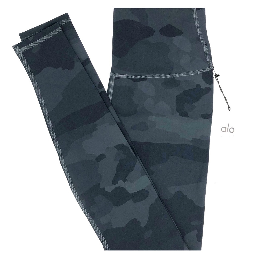 Alo Yoga Black Camo Leggings Size XS